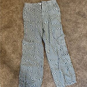 Urban Outfittera BDG swirl print cargo pants
